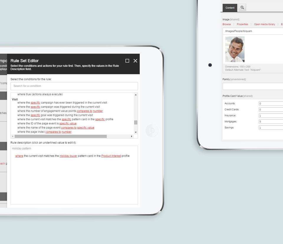 Sitecore 2 NEW Style Seven Two Tablets (Upright V2) Template