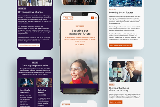 Launch: A new Umbraco powered website for Railpen