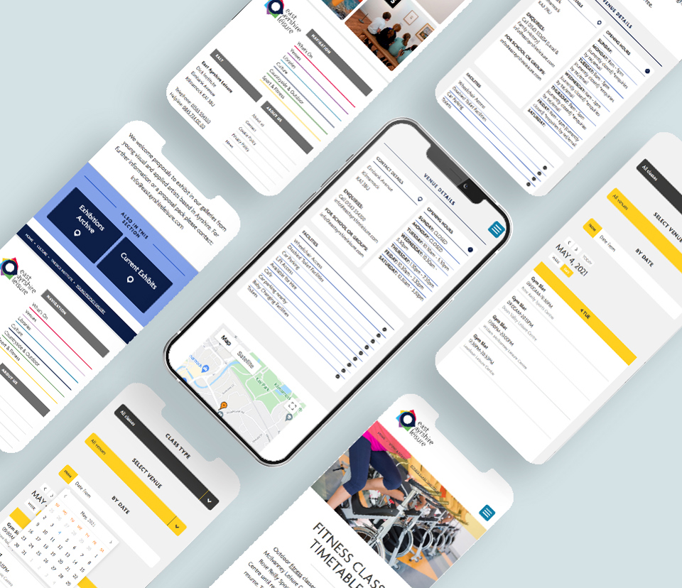 EALT Style Four Multiple Phones Template