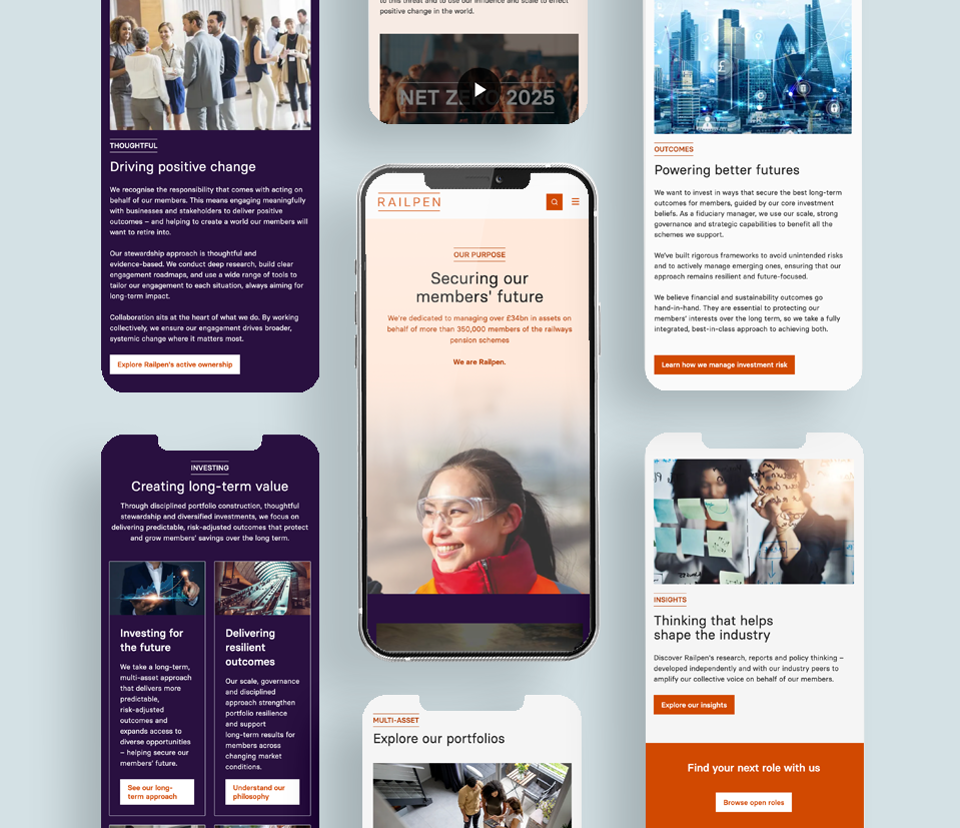 Railpen Style Ten Multiple Phones